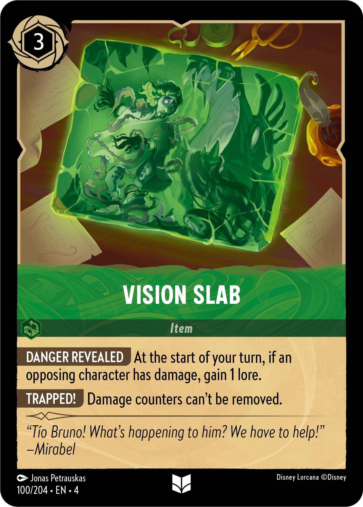 Image of Vision Slab (100/204) [Ursula's Return]
