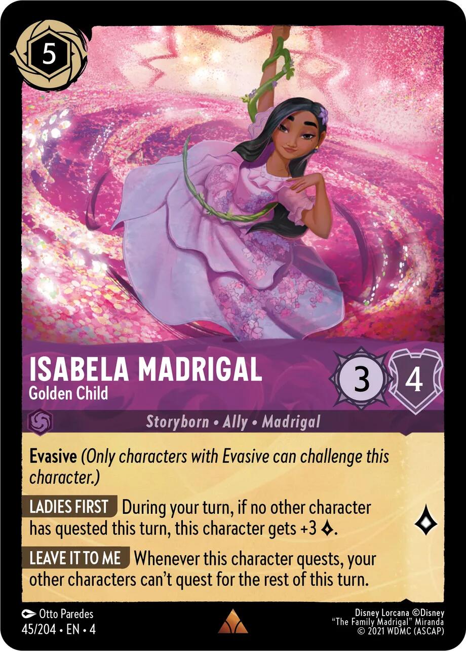 Image of Isabela Madrigal - Golden Child (45/204) [Ursula's Return]