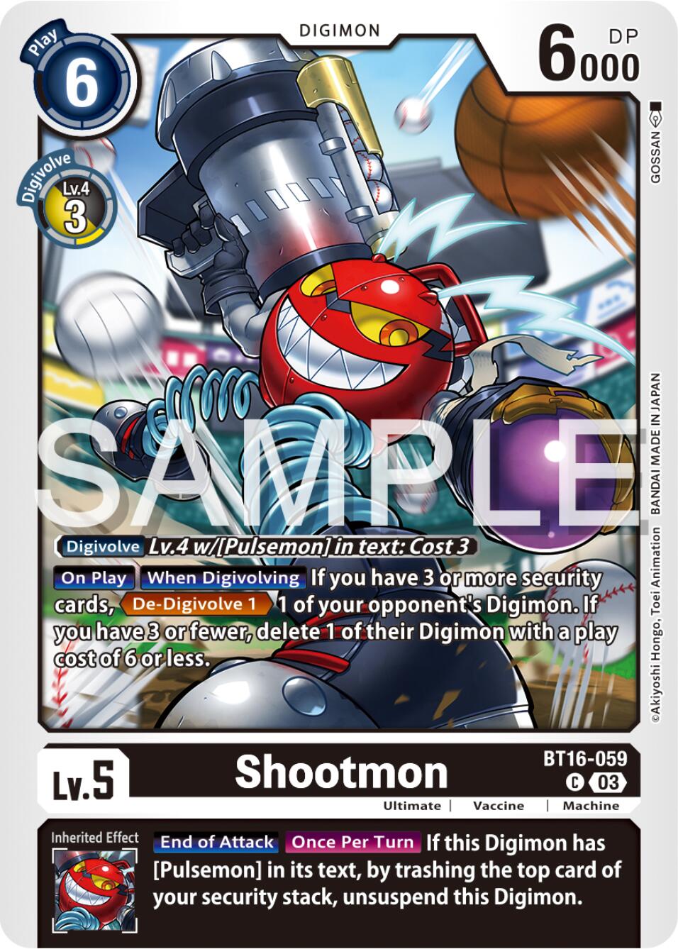 Image of Shootmon [BT16-059] [Beginning Observer]