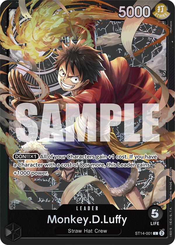 Image of Monkey.D.Luffy (001) [Starter Deck: 3D2Y]
