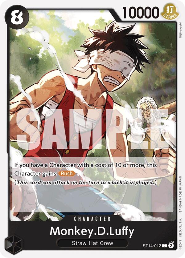 Image of Monkey.D.Luffy (012) [Starter Deck: 3D2Y]