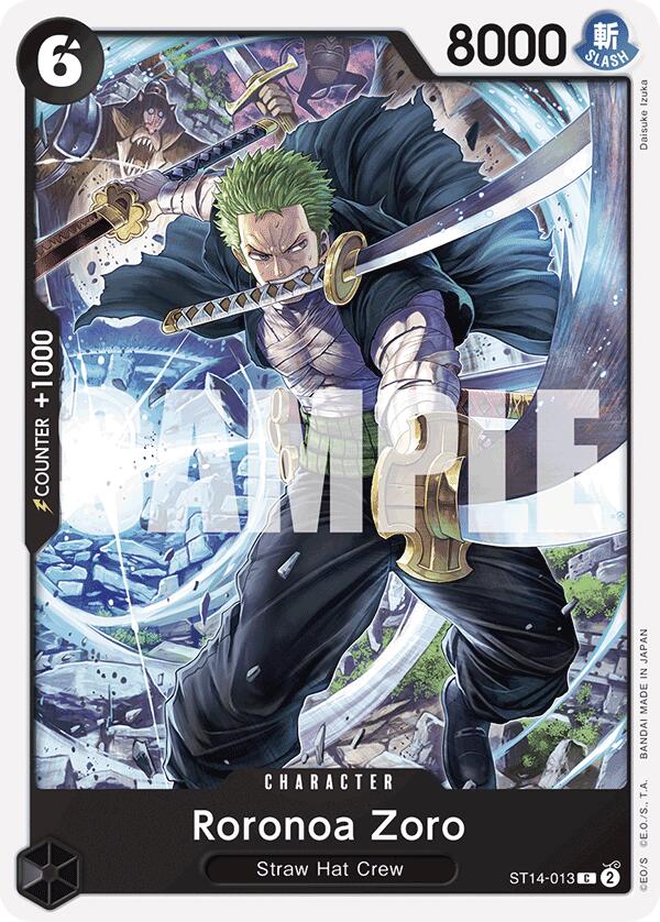 Image of Roronoa Zoro [Starter Deck: 3D2Y]