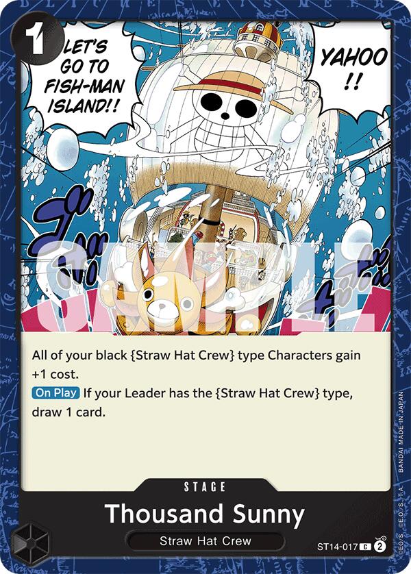 Image of Thousand Sunny [Starter Deck: 3D2Y]