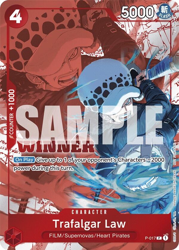 Image of Trafalgar Law (Winner Pack Vol. 7) [One Piece Promotion Cards]