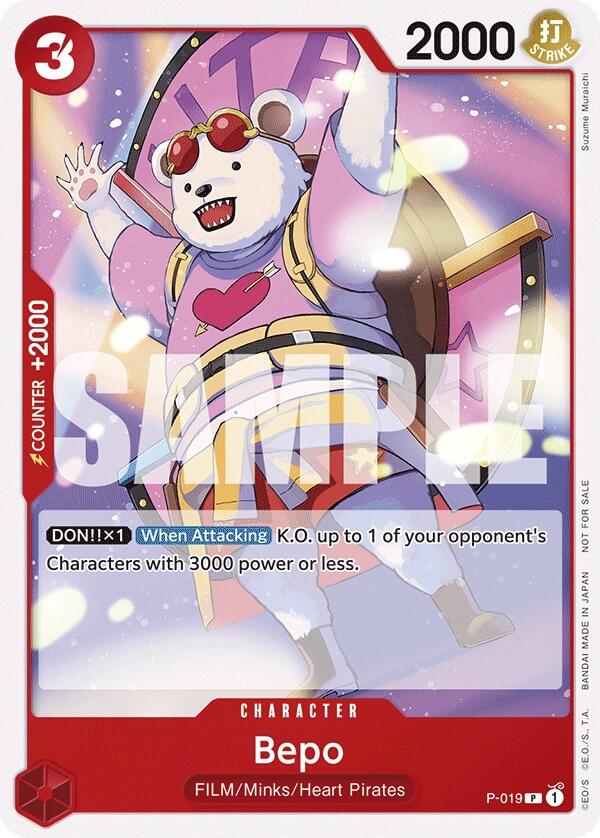 Image of Bepo (Tournament Pack Vol. 7) [One Piece Promotion Cards]