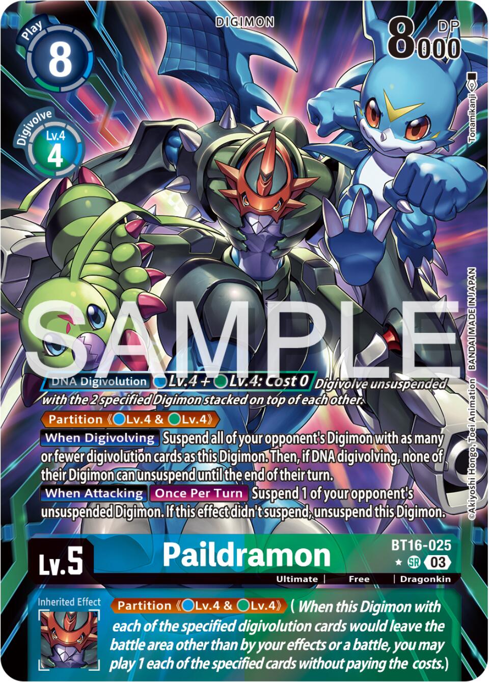 Image of Paildramon [BT16-025] (Alternate Art) [Beginning Observer]