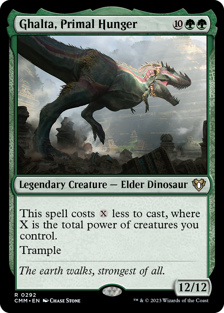 Image of Ghalta, Primal Hunger [Commander Masters]