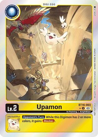 Image of Upamon [BT16-003] (Box Promotion Pack: Beginning Observer) [Beginning Observer Promos]