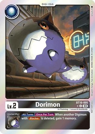 Image of Dorimon [BT16-005] (Box Promotion Pack: Beginning Observer) [Beginning Observer Promos]