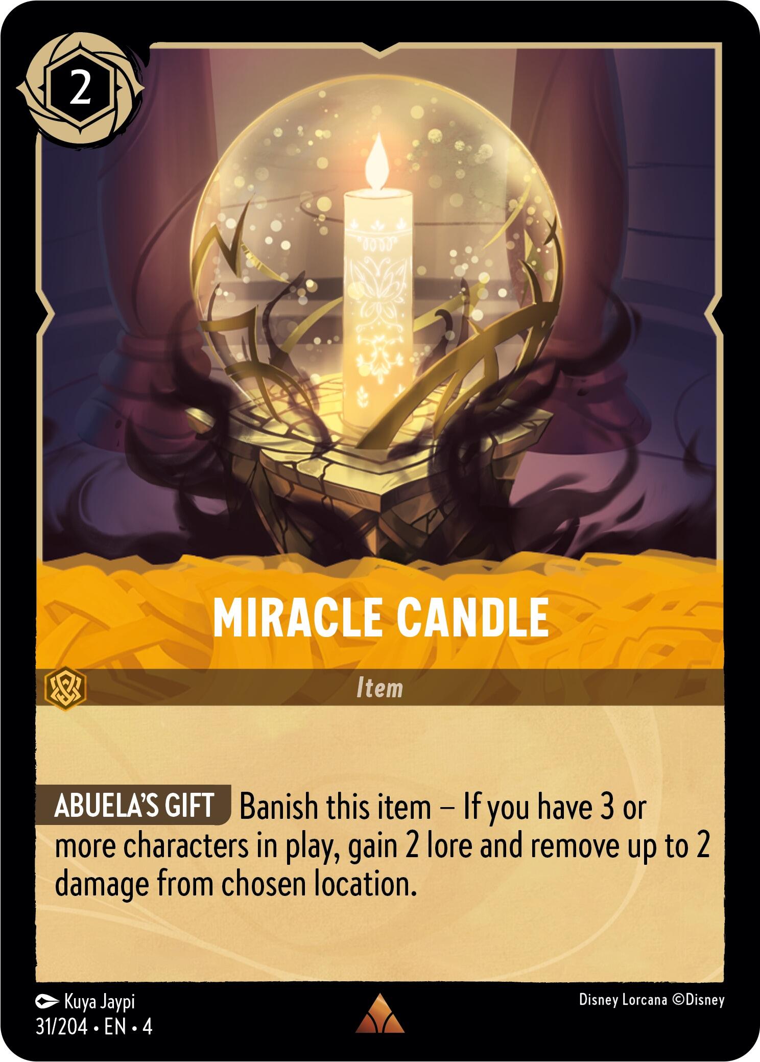 Image of Miracle Candle (31/204) [Ursula's Return]