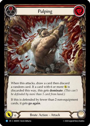 Image of Pulping (Red) [AKO010] (Armory Deck: Kayo)