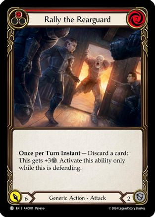 Image of Rally the Rearguard (Red) [AKO011] (Armory Deck: Kayo)