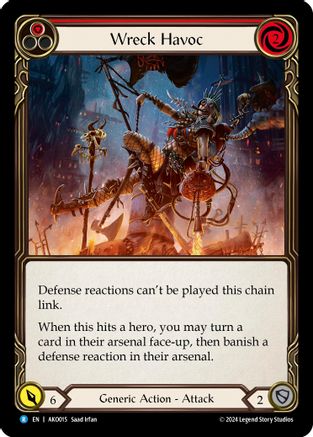 Image of Wreck Havoc (Red) [AKO015] (Armory Deck: Kayo)