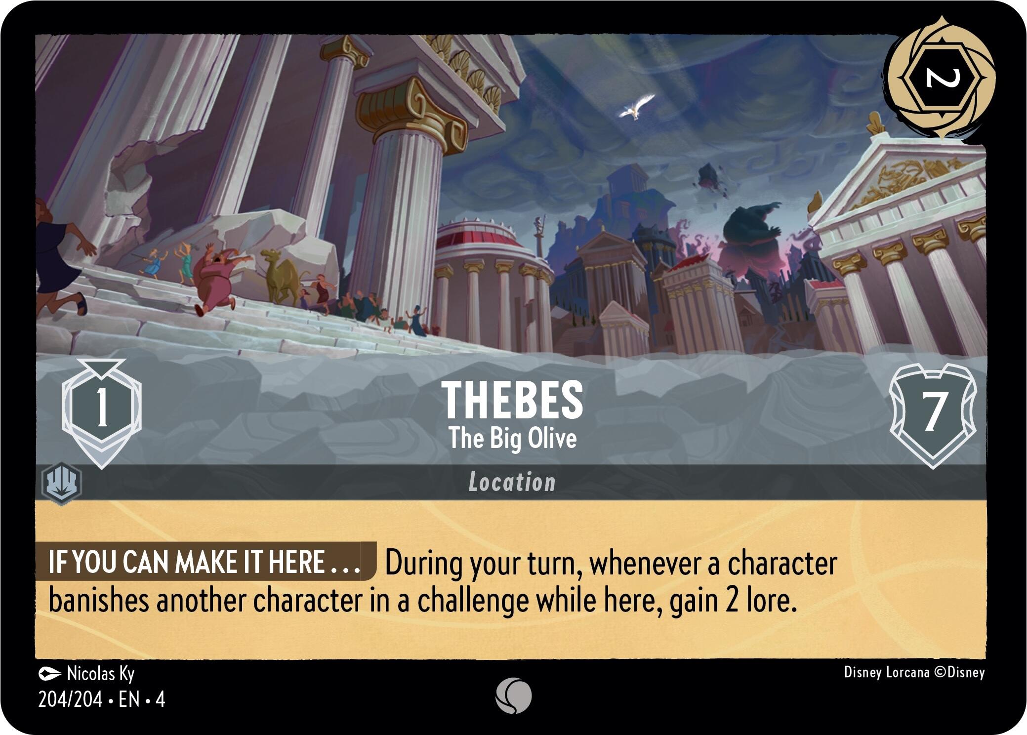 Image of Thebes - The Big Olive (204/204) [Ursula's Return]