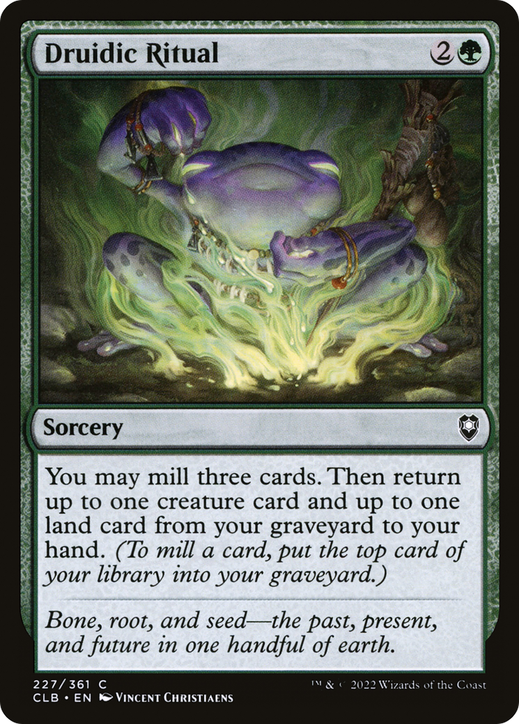 Image of Druidic Ritual [Commander Legends: Battle for Baldur's Gate]