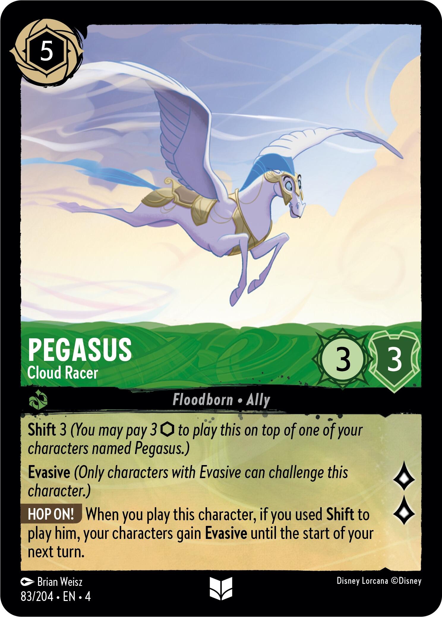 Image of Pegasus - Cloud Racer (83/204) [Ursula's Return]