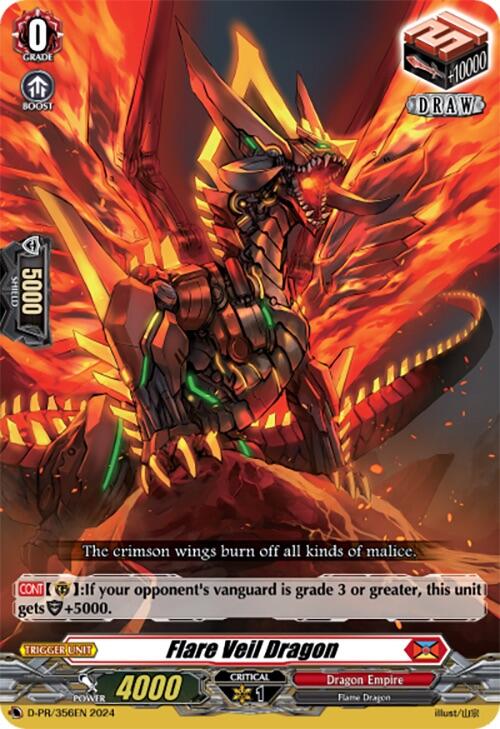 Image of Flare Veil Dragon (D-PR/356EN) [D Promo Cards]