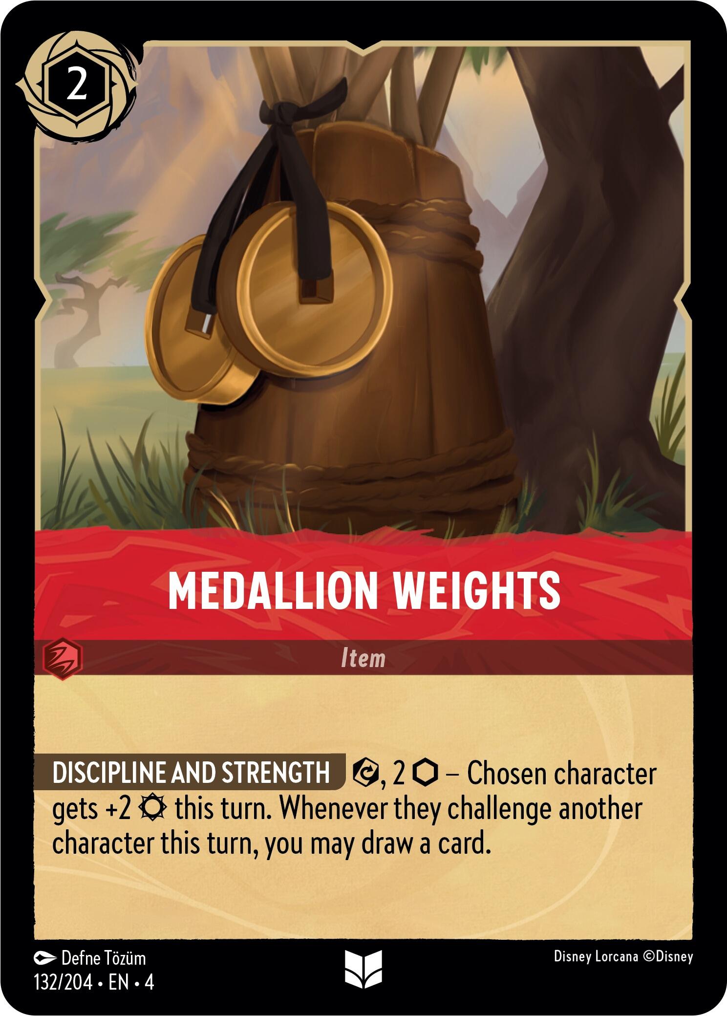 Image of Medallion Weights (132/204) [Ursula's Return]