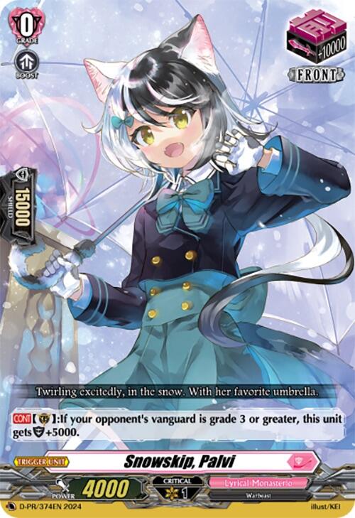 Image of Snowskip, Palvi (D-PR/374EN) [D Promo Cards]