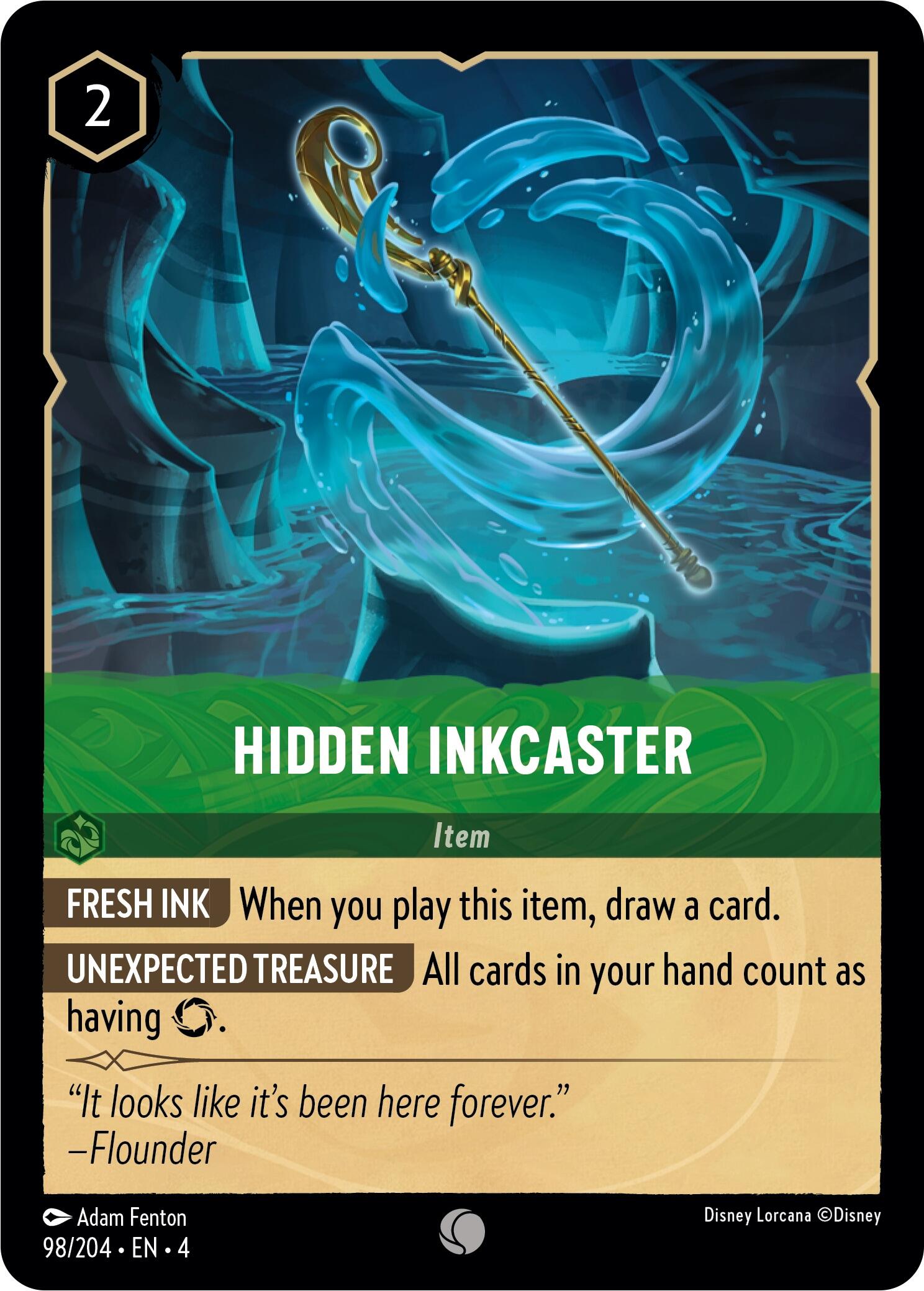 Image of Hidden Inkcaster (98/204) [Ursula's Return]