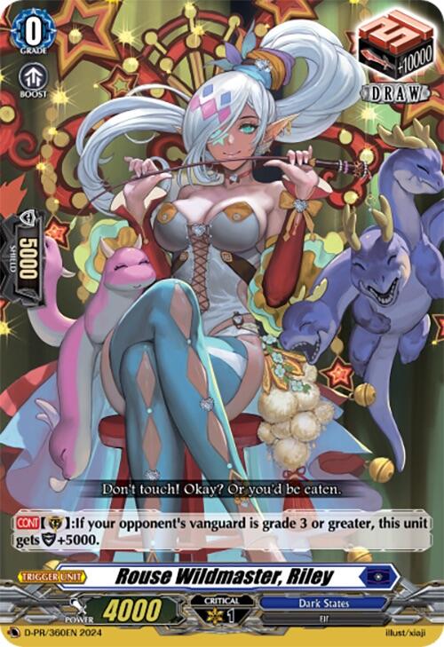 Image of Rouse Wildmaster, Riley (D-PR/360EN) [D Promo Cards]