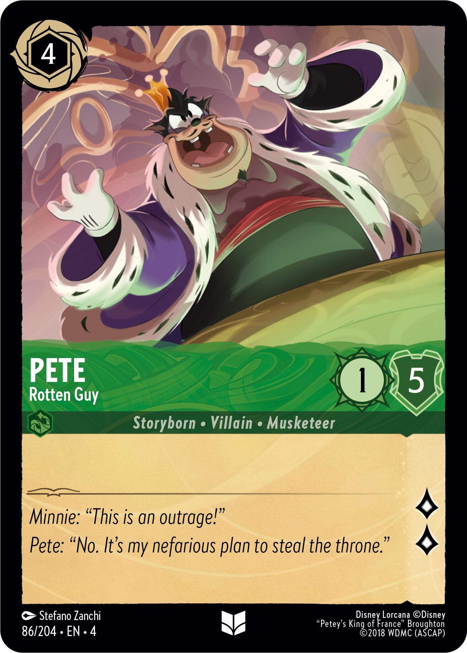 Image of Pete - Rotten Guy (86/204) [Ursula's Return]