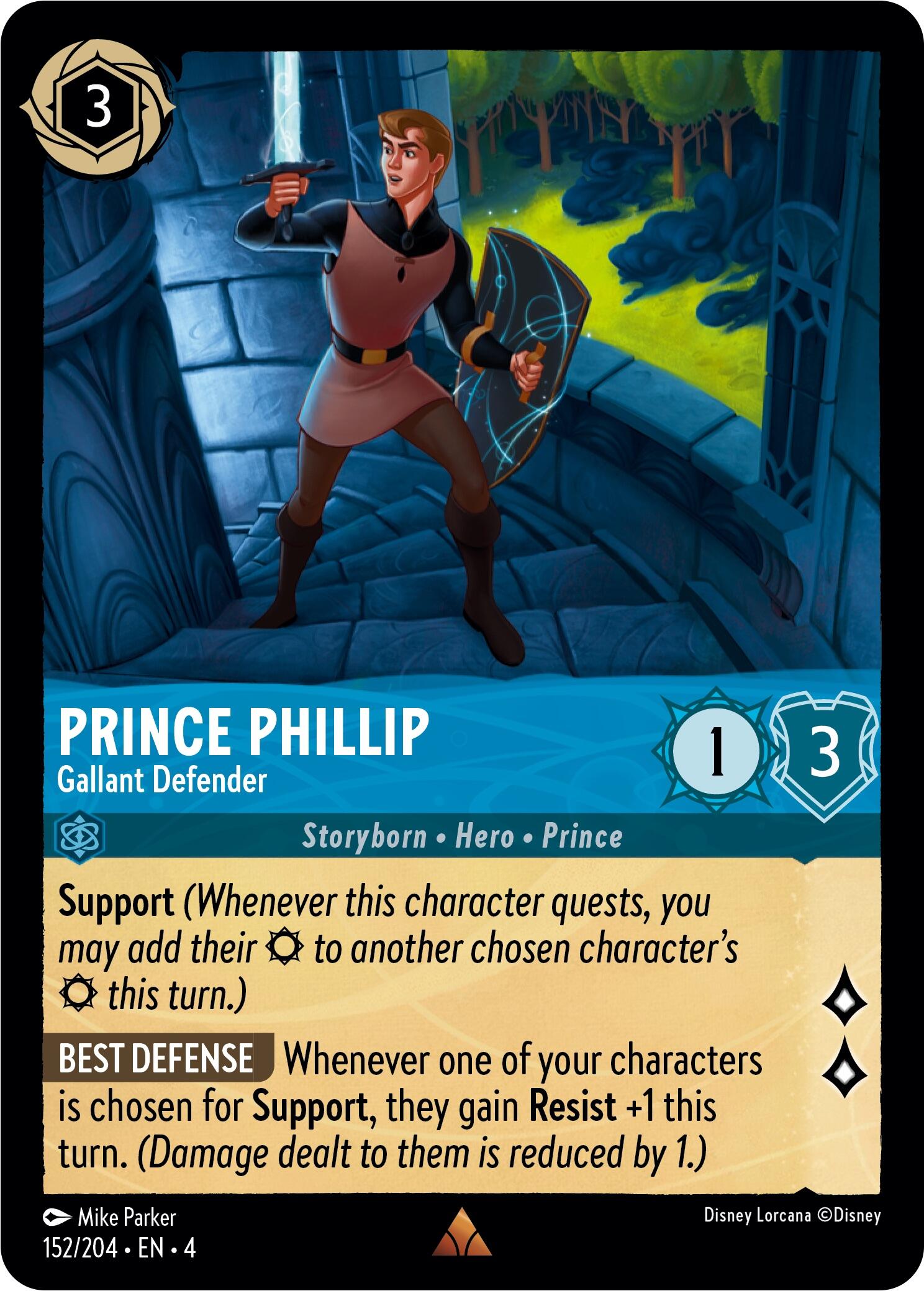 Image of Prince Phillip - Gallant Defender (152/204) [Ursula's Return]