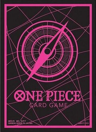 Image of Bandai: 70ct Card Sleeves - Standard Black & Pink Logo (Assortment 6)