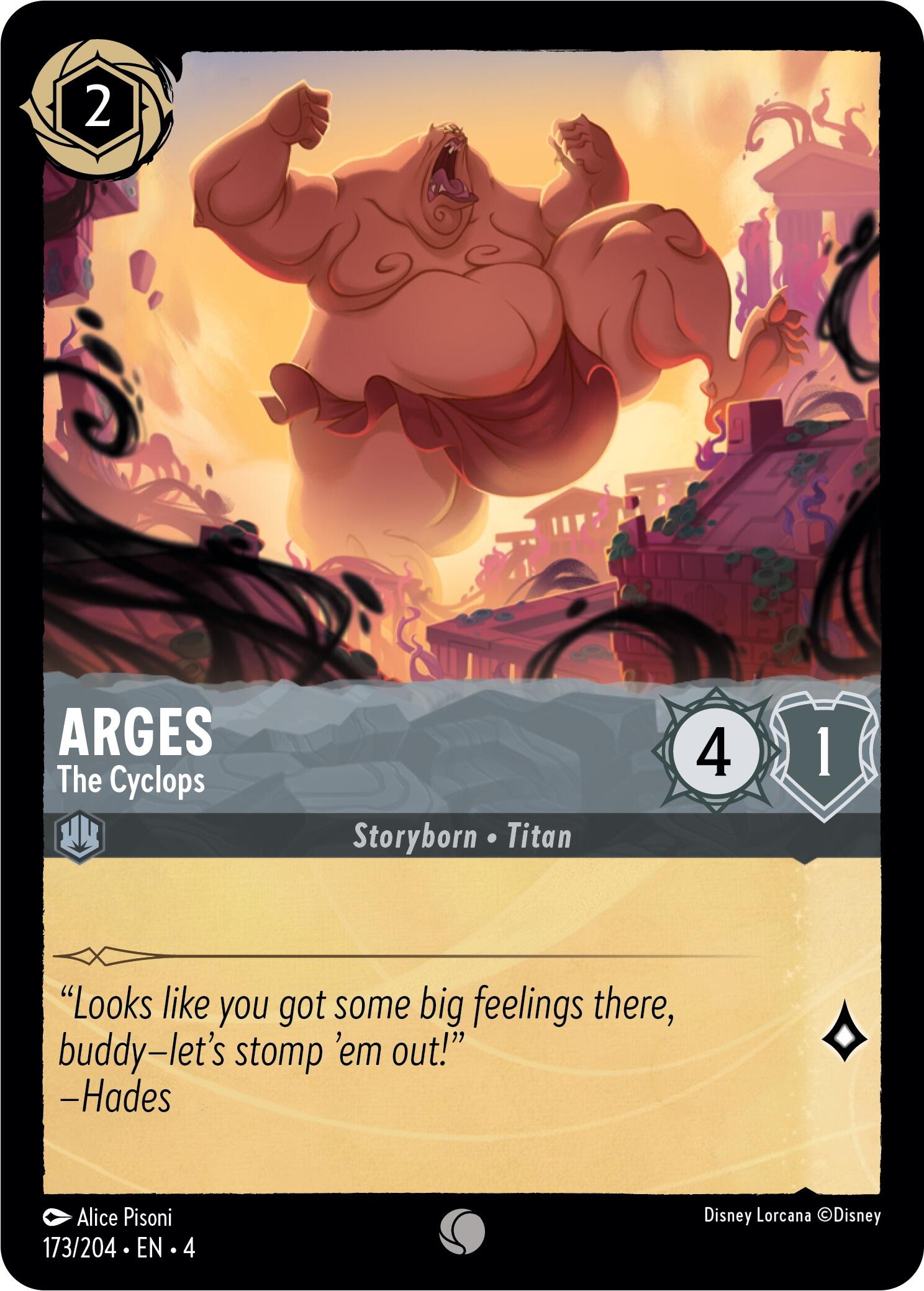Image of Arges - The Cyclops (173/204) [Ursula's Return]