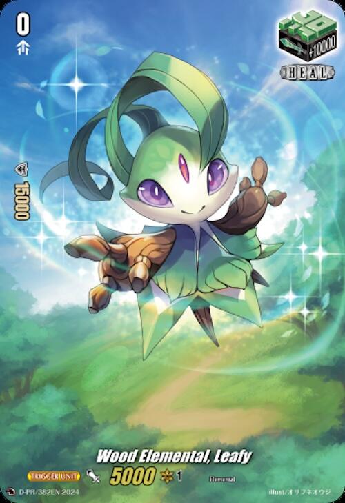 Image of Wood Elemental, Leafy (D-PR/382EN) [D Promo Cards]