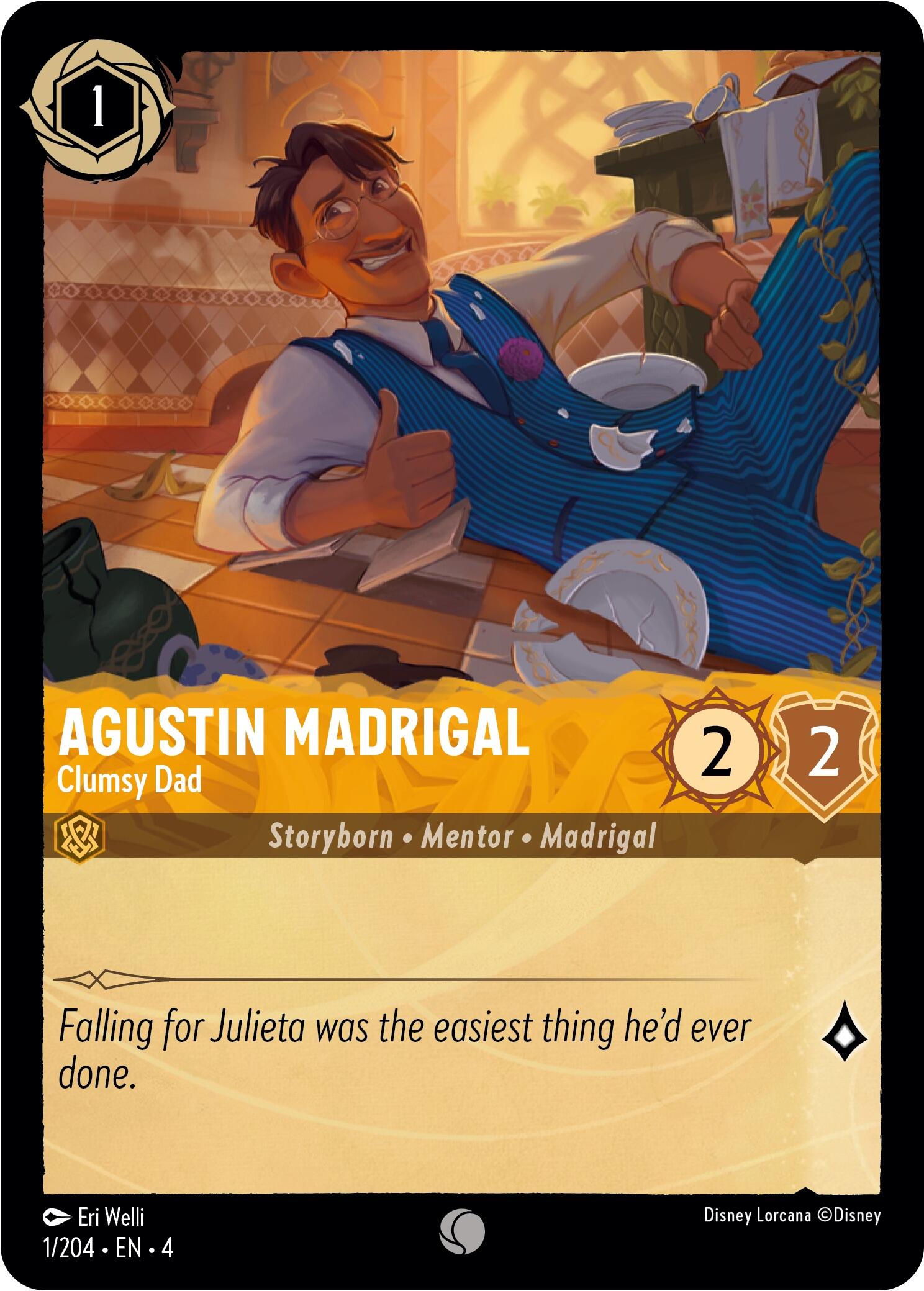 Image of Agustin Madrigal - Clumsy Dad (1/204) [Ursula's Return]