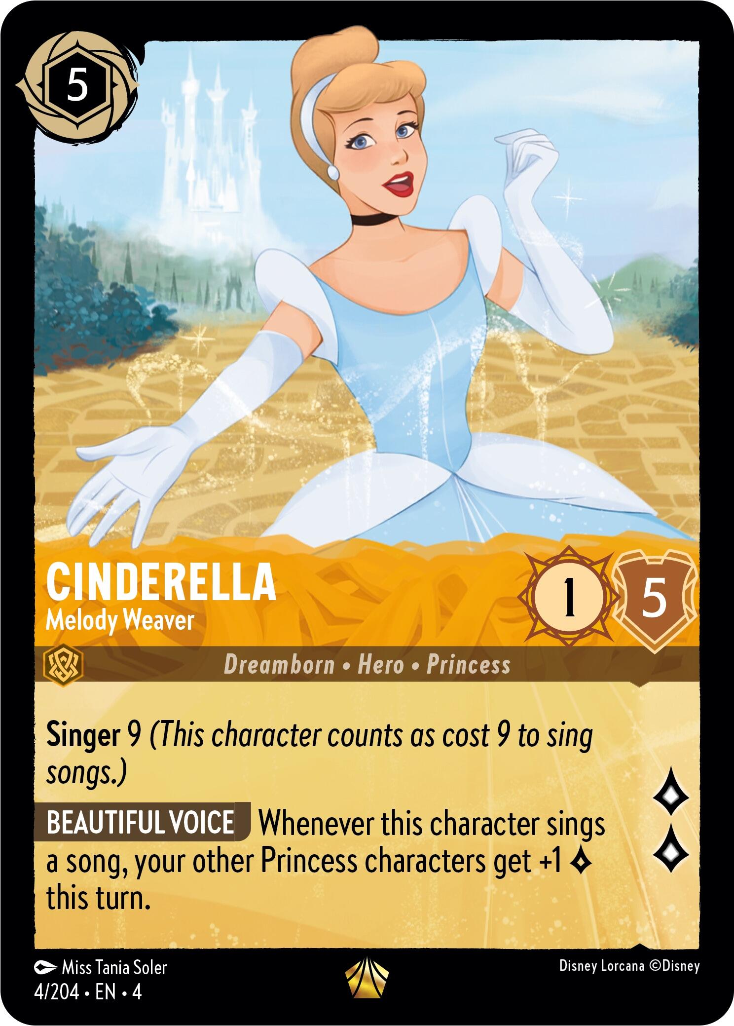 Image of Cinderella - Melody Weaver (4/204) [Ursula's Return]