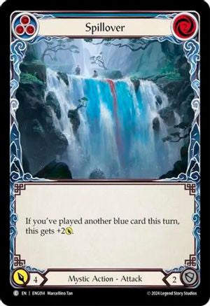 Image of Spillover [ENG014] (Part the Mistveil Enigma Blitz Deck)