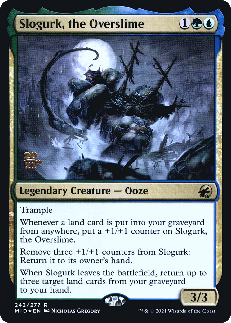 Image of Slogurk, the Overslime [Innistrad: Midnight Hunt Prerelease Promos]