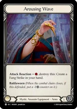 Image of Arousing Wave [NUU005] (Part the Mistveil Nuu Blitz Deck)
