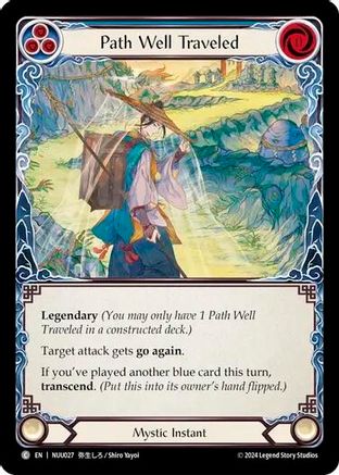 Image of Path Well Traveled [NUU027] (Part the Mistveil Nuu Blitz Deck)