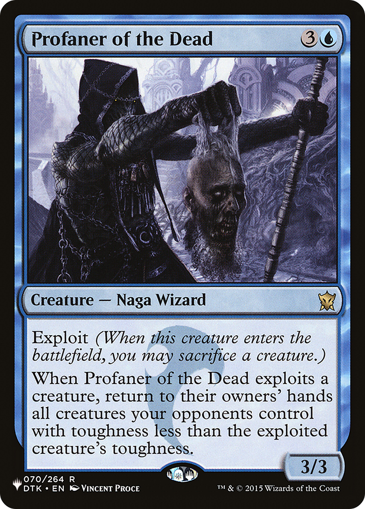Image of Profaner of the Dead [The List]