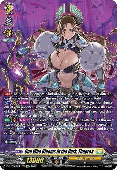 Image of One Who Blooms in the Dark, Thegrea (D-BT05/SP11EN) [Triumphant Return of the Brave Heroes]