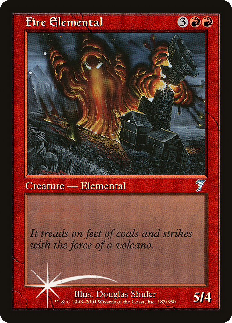 Image of Fire Elemental [Seventh Edition]
