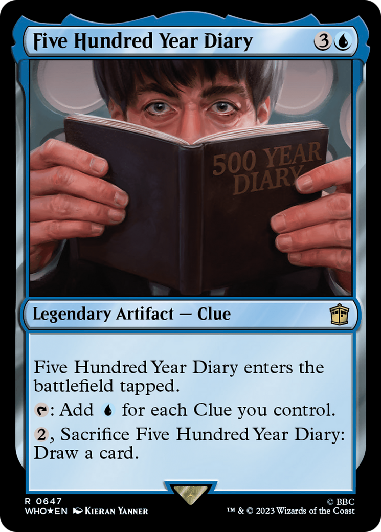 Image of Five Hundred Year Diary (Surge Foil) [Doctor Who]