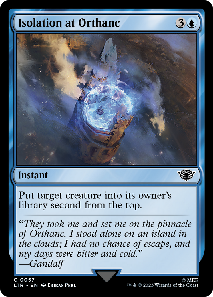 Image of Isolation at Orthanc [The Lord of the Rings: Tales of Middle-Earth]