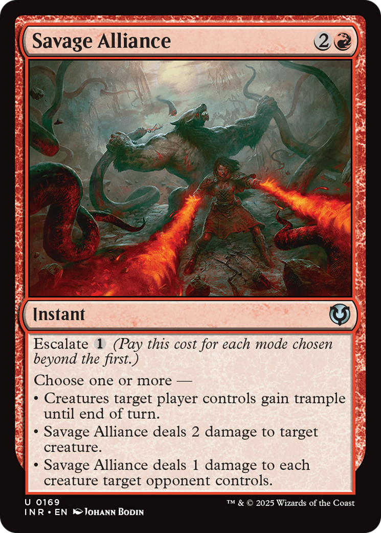 Image of Savage Alliance [Innistrad Remastered]