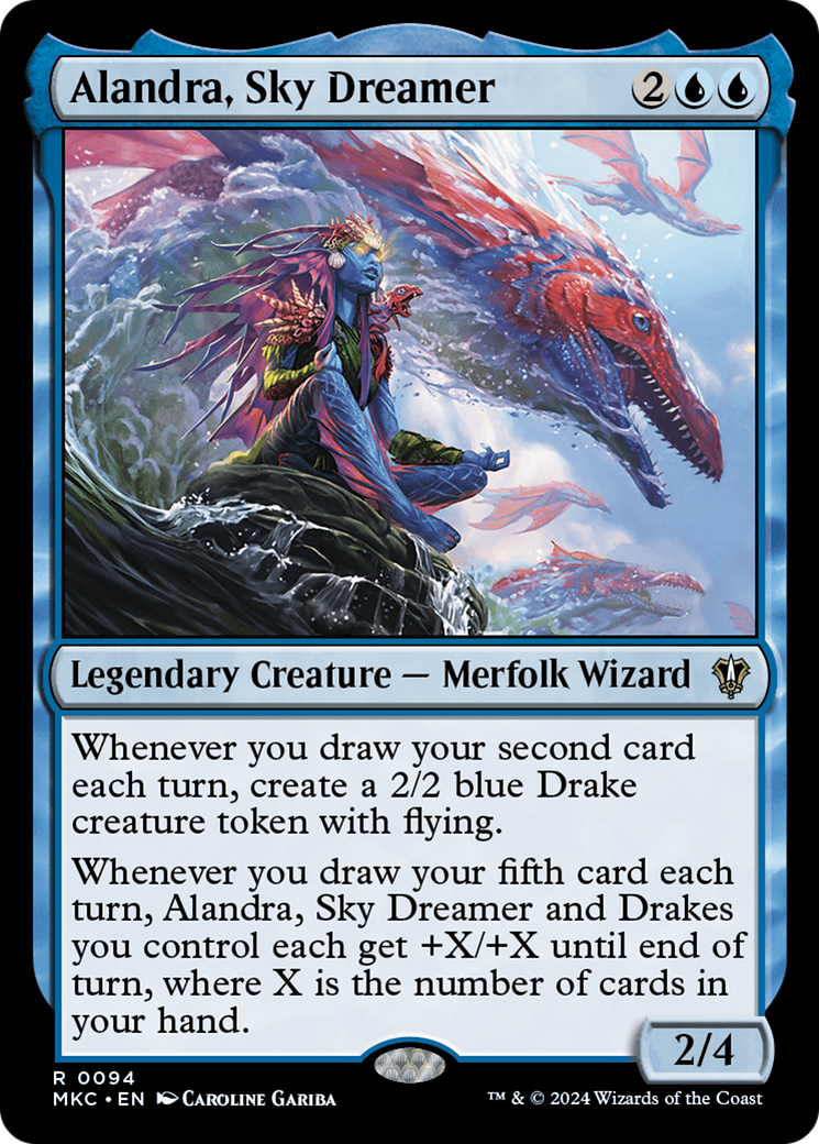 Image of Alandra, Sky Dreamer [Murders at Karlov Manor Commander]