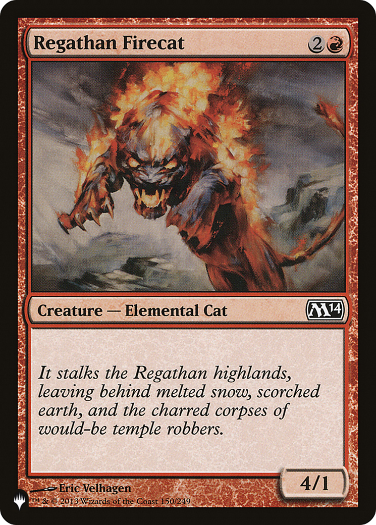 Image of Regathan Firecat [The List]