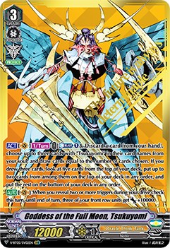 Image of Goddess of the Full Moon, Tsukuyomi (V-BT05/SV02EN) [Aerial Steed Liberation]