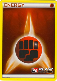 Image of Fighting Energy (2011 Play Pokemon Promo) [League & Championship Cards]