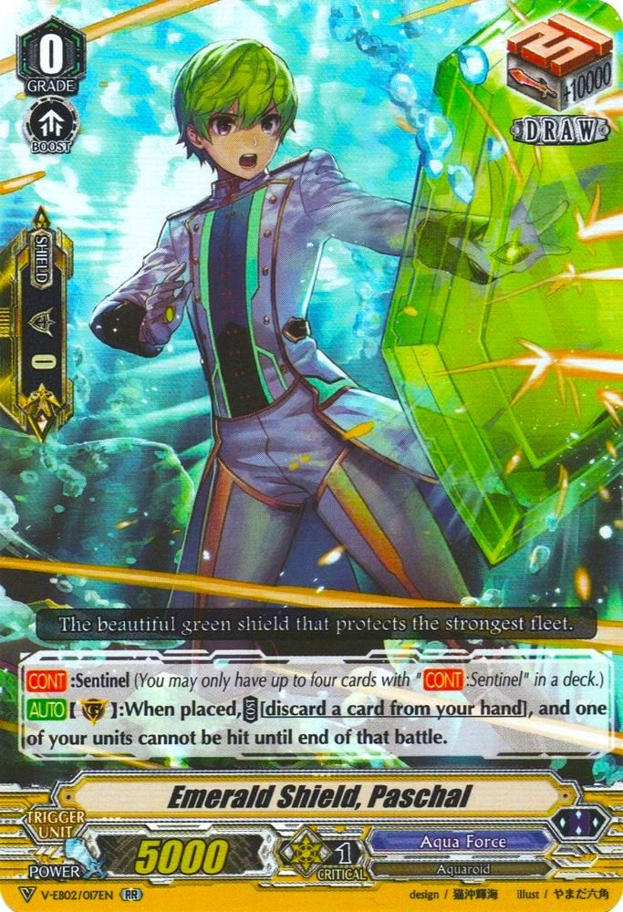 Image of Emerald Shield, Paschal (V-EB02/017EN) [Champions of the Asia Circuit]