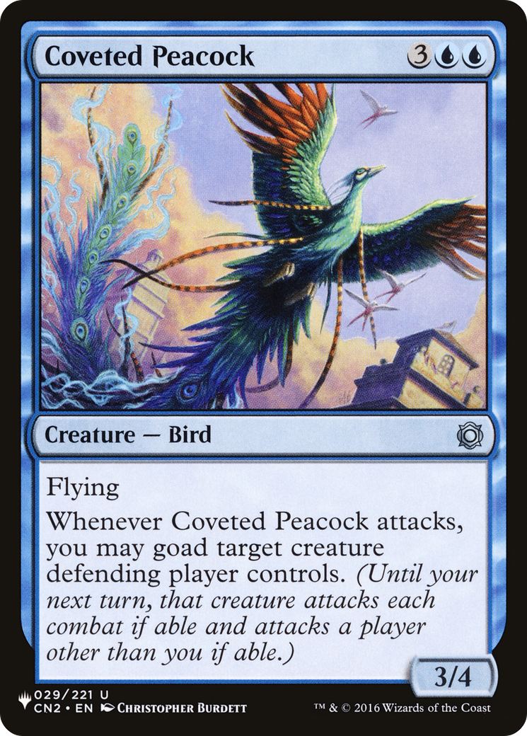 Image of Coveted Peacock [The List]