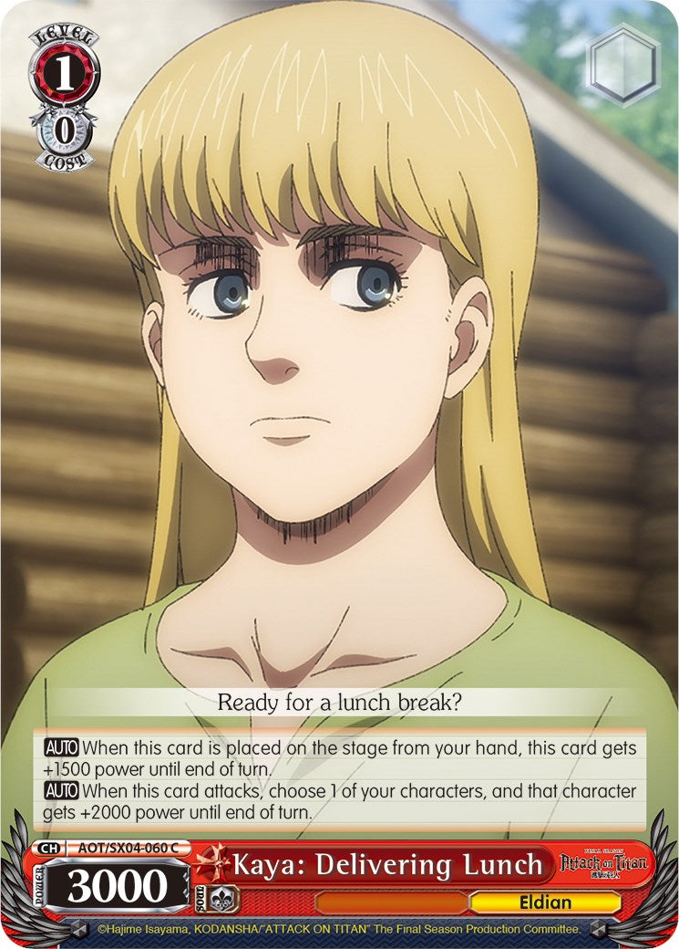 Image of Kaya: Delivering Lunch [Attack On Titan: Final Season]