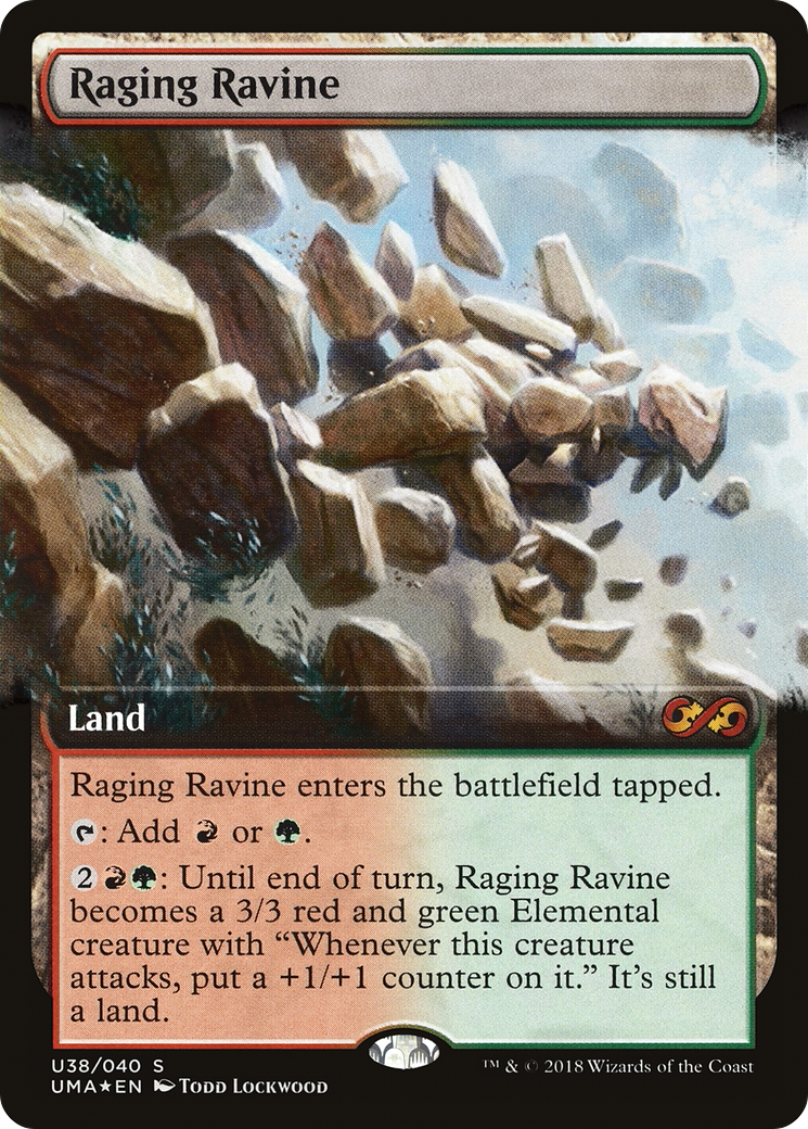 Image of Raging Ravine (Topper) [Ultimate Masters Box Topper]